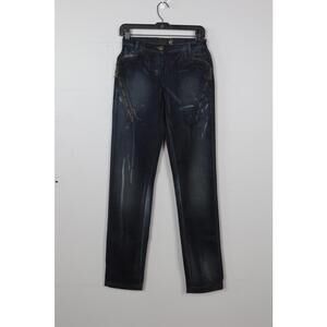 00's Just Cavalli Dark Wash Straight-Leg Jeans